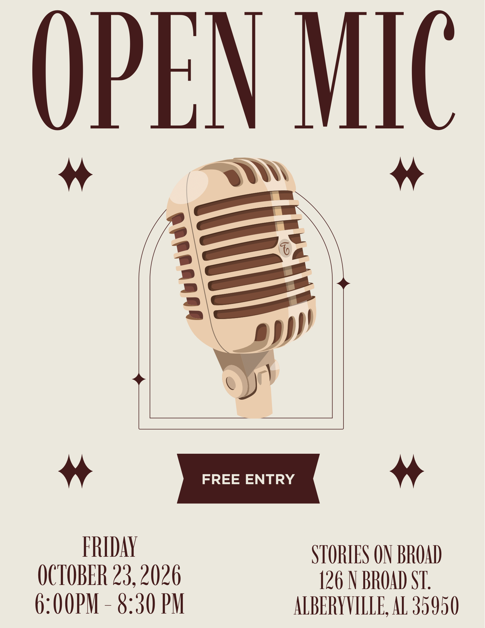 Open Mic Night